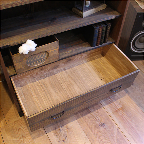 和ダンス ローチェスト アンティーク 無垢 ケヤキ 時代箪笥 リメイク品