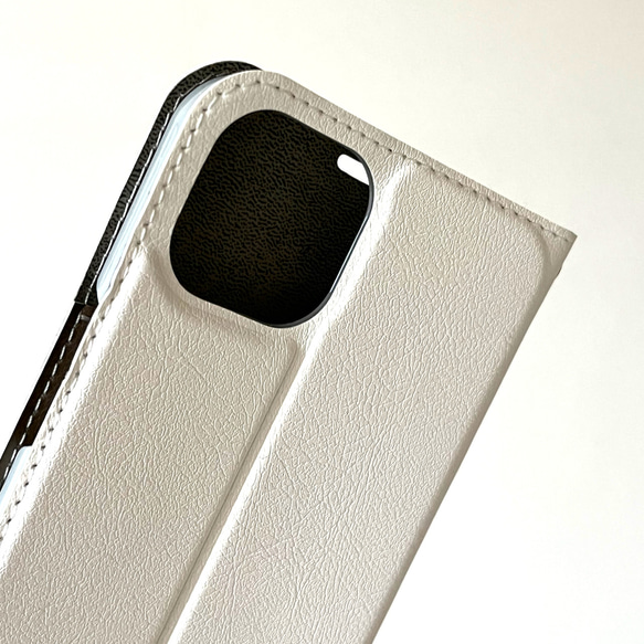赤い リンゴ の イラスト 北欧 水彩 ベルトなし 帯なし ベルトレス 手帳型 iPhone スマホ ケース カバー 6枚目の画像