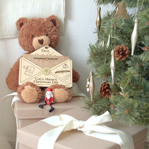 Letter to Santa Claus_クリスマス ｜オーナメント｜名入れ