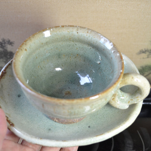 お値打ち品！】ぶたのしっぽのコーヒーカップ カップ＆ソーサー