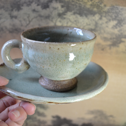 お値打ち品！】ぶたのしっぽのコーヒーカップ カップ＆ソーサー