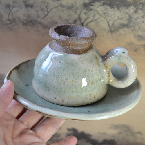 お値打ち品！】ぶたのしっぽのコーヒーカップ カップ＆ソーサー
