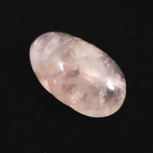 福島県産 ローズクォーツ 紅水晶 14.5mm ルース 0.89g #63284 天然石