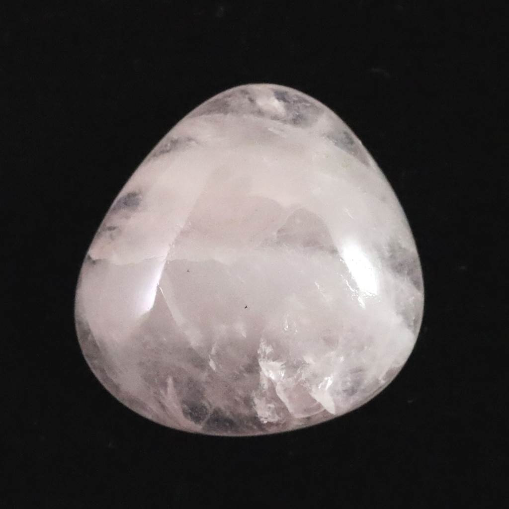 福島県産 ローズクォーツ 紅水晶 14mm ルース 1.22ｇ #68592