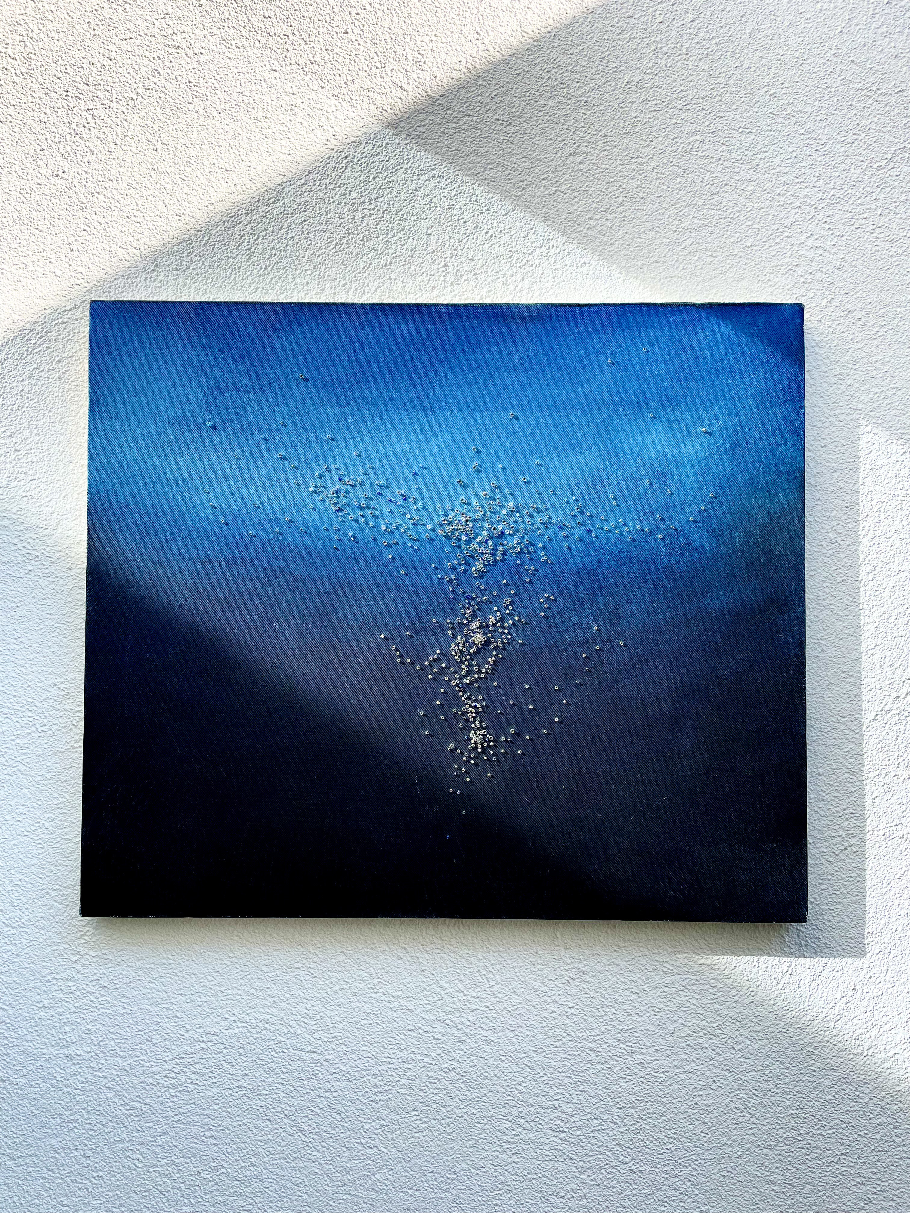 油絵◆幻想的な風景画【白の静寂】1点物の原画/作者サイン入り◆F4号サイズ 油絵◆幻想的な風景画【白の静寂】1点物の原画/作者サイン入り◆F4号サイズ