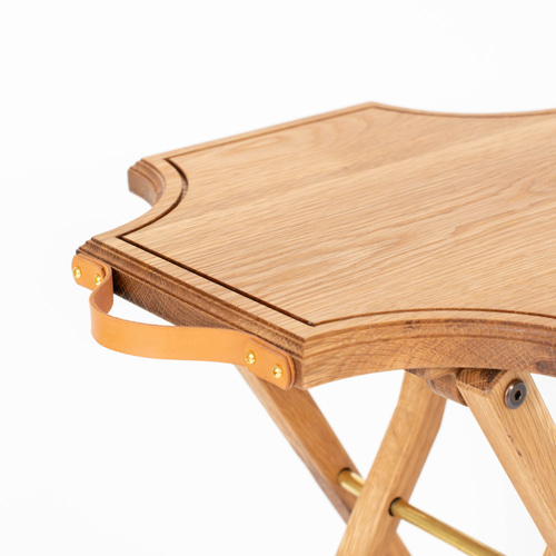FOLD STOOL 無垢 オーク スツール 折りたたみ 椅子（チェアー