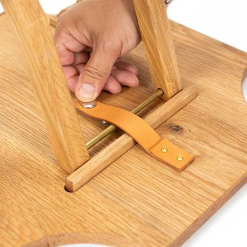 FOLD STOOL 無垢 オーク スツール 折りたたみ 椅子（チェアー