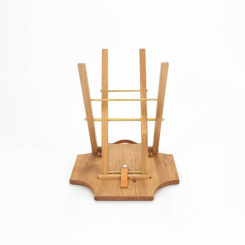 FOLD STOOL 無垢 オーク スツール 折りたたみ 椅子（チェアー