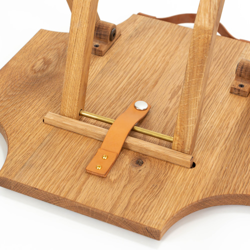 FOLD STOOL 無垢 オーク スツール 折りたたみ 椅子（チェアー