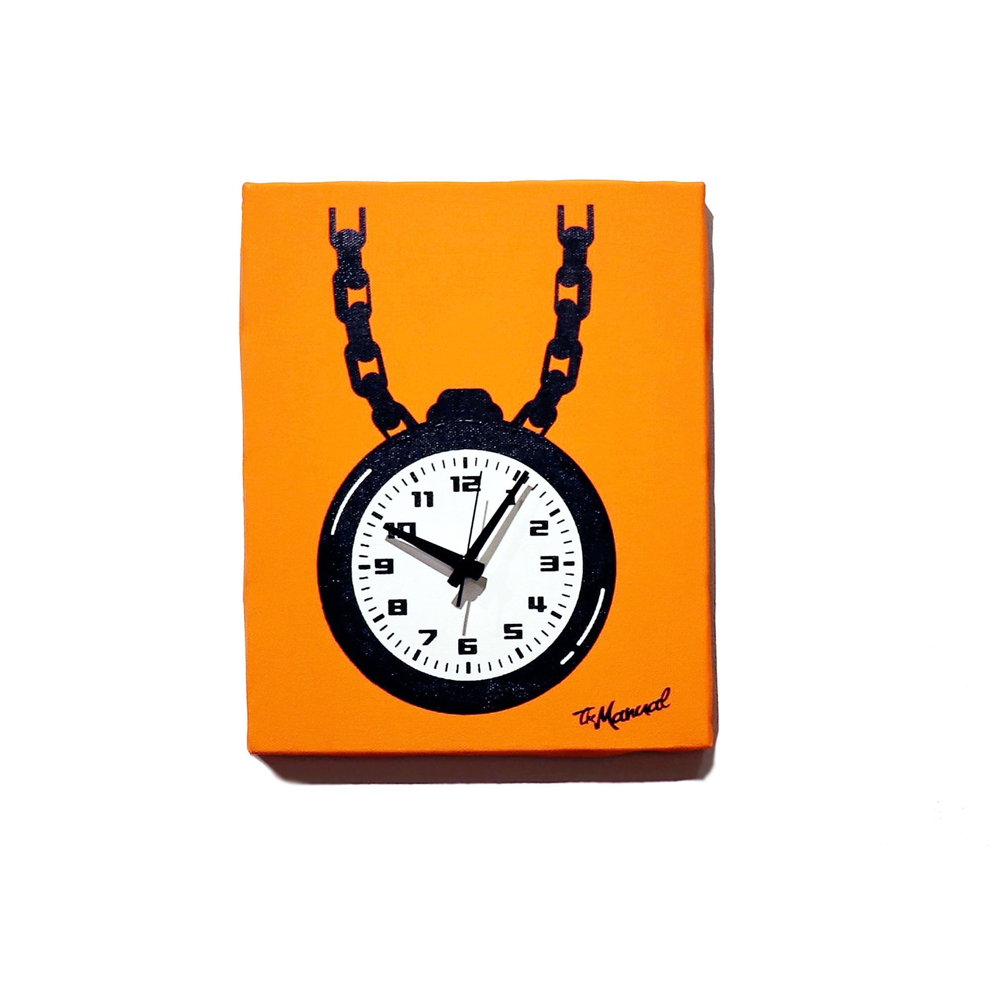 BIG PE Clock（ORANGE)