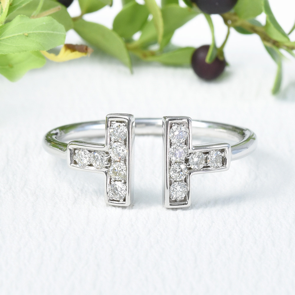 プラチナ950 ホワイト ダイヤモンド リング CH017CIBS