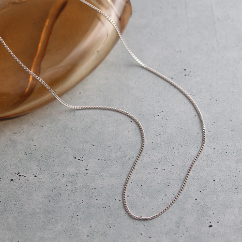 秋にぴったり✨SV925 シルバー チェーンネックレス 華奢