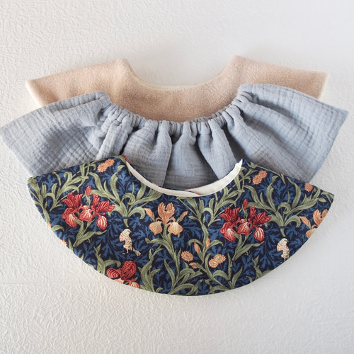 きちんとフリルスタイ（ピンパネル/ベージュブラウン）ウィリアム