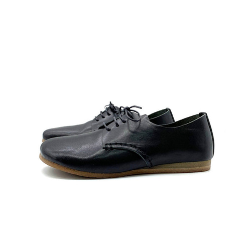 一枚革で足に馴染む】革靴 栃木レザーレースシューズ