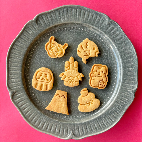 月餅型 クッキー型 50g 01 02 03 04 05 (詳細は説明欄) 月餅型