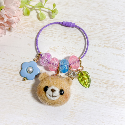 ⑥買い手が決まりました クマゲラ 羊毛フェルトキーホルダー 【公式通販】