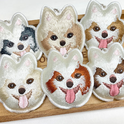 専用　ハンドメイド　刺繍　ポメラニアン　チワワ　猫　犬　ストラップ　キーホルダー 楽天市場】正規品 キーホルダー 犬 刺繍 ワッペン イヌ 犬柄