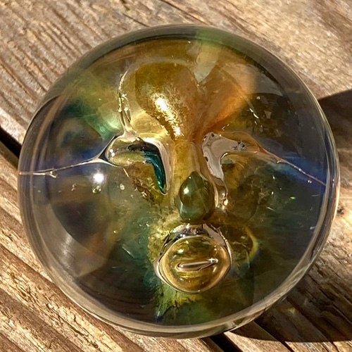 Fume Glass Implosion Marble ボロシリケイトガラス マーブル WITR12