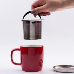 少しリッチなブリューインマグ(赤) １杯毎の「狭山茶6種セット」 11枚目の画像