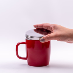 少しリッチなブリューインマグ(赤) １杯毎の「狭山茶6種セット」 10枚目の画像