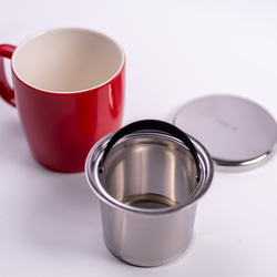 少しリッチなブリューインマグ(赤) １杯毎の「狭山茶6種セット」 3枚目の画像