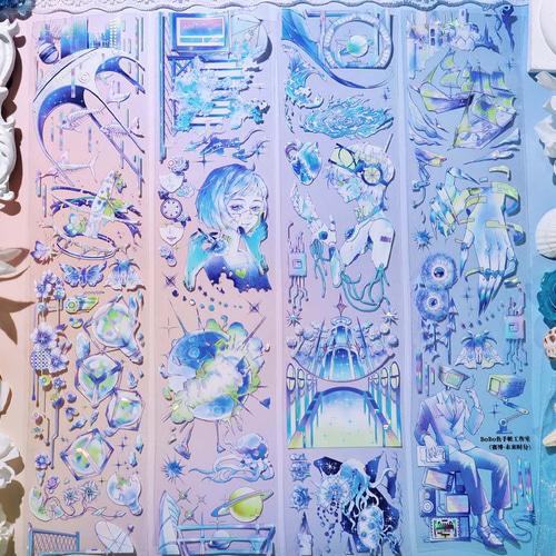 PET 旧报纸 ダイカット 7cm×5m 海外マスキングテープ PET 旧报纸 ダイカット 7cm×5m 海外マスキングテープ 2.PET