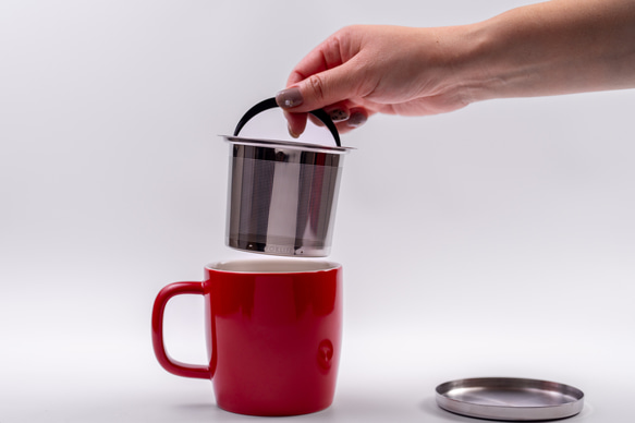 少しリッチなブリューインマグ(マンダリン) １杯毎の「狭山茶6種セット」 6枚目の画像