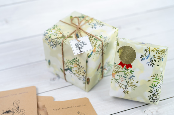 少しリッチなブリューインマグ(マンダリン) １杯毎の「狭山茶6種セット」 4枚目の画像