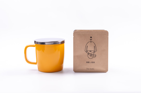 少しリッチなブリューインマグ(マンダリン) １杯毎の「狭山茶6種セット」 1枚目の画像