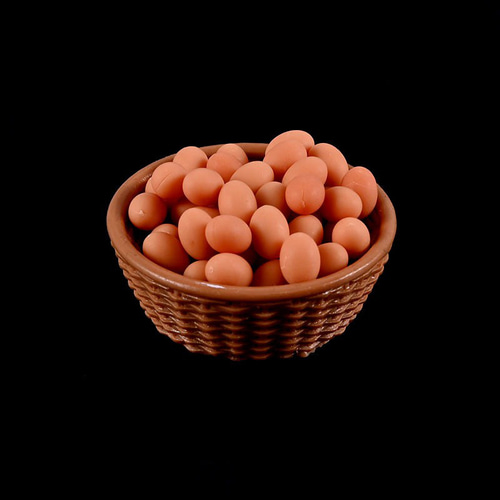 ミニチュア ミニサイズ 小さなたまご 5個 たまご 卵 玉子 赤いたまご