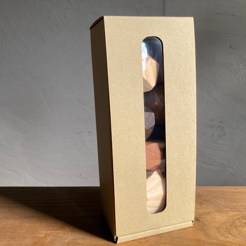 WOOD BLOCK】歪な多面体カットの無垢材積み木(MIX)知育玩具 WOOD BLOCK】歪な多面体カットの無垢材積み木(MIX)知育玩具