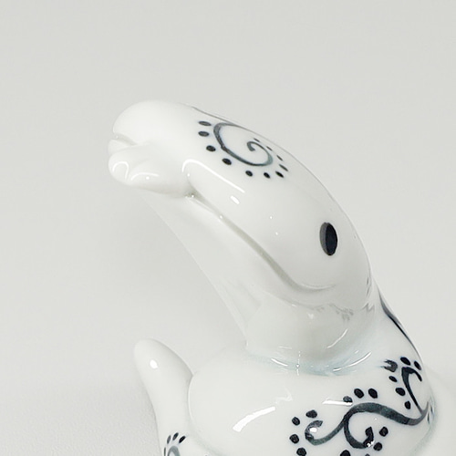 在庫あり※ 2025 干支 子巳の置物 小さい 巳 へび 陶器 砥部焼 和将窯