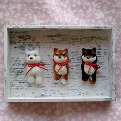 秋鮭様 リクエスト 10点 ハンドメイド　刺繍　柴犬　キーホルダー　ポーチ ハンドメイド 柴犬 刺繍 ポーチ - メルカリ
