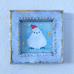 ミニ日本画 月のしずく 原画 絵画 紫苑工房 -Atelier Shion- 通販