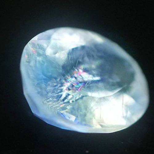 2.5ct 虹入りアンデシンラブラドライト s1399 天然石 Funky garuda