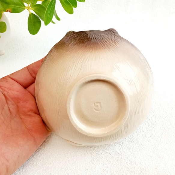 オオカミ飯碗 　動物の陶器　１点あります 7枚目の画像
