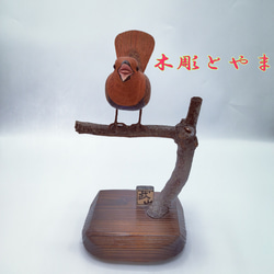 ジョウビタキのバードカービング バードカービング（Birdcarving）ジョウビタキ5（色塗り編）あり