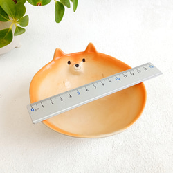 柴犬飯碗  楽しい動物の陶器　受注製作 4枚目の画像