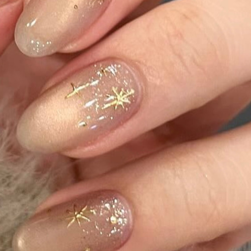 ネイルチップ*enoiマロンマグネット ベージュ ミラー ちゅるん ネイルチップ*enoiマロンマグネット ベージュ ミラー ちゅるん