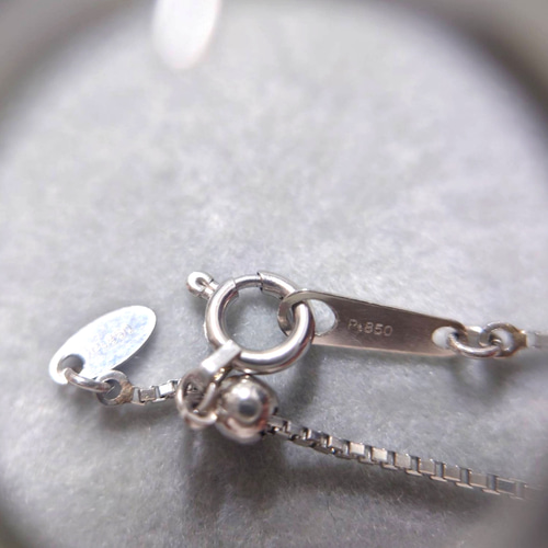 1点もの】プラチナ900 1カラット ダイヤモンドネックレス 限定