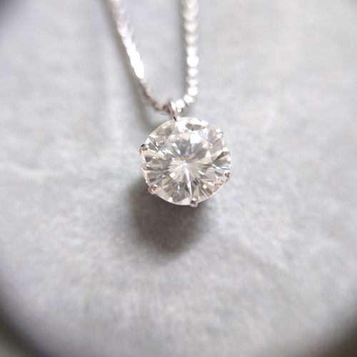 プラチナ900 ダイヤモンド クロス ペンダント / Pt900 Diamond