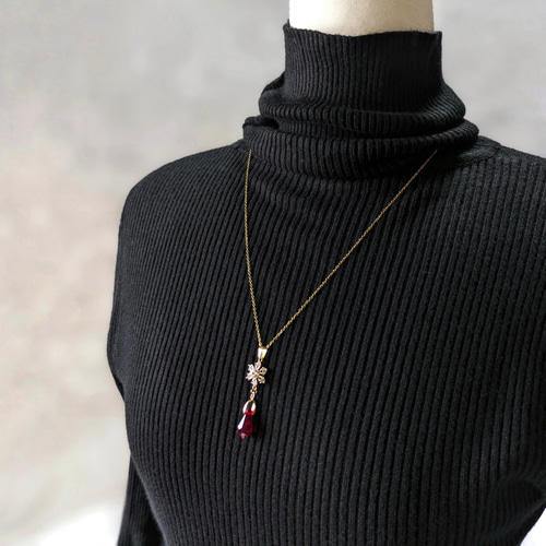 クリスマスプレゼントに！水晶ピアス＆ネックレス （ピアスをイヤリングに変更可能） 8f2026d9dbe11894894509e2ace9d4