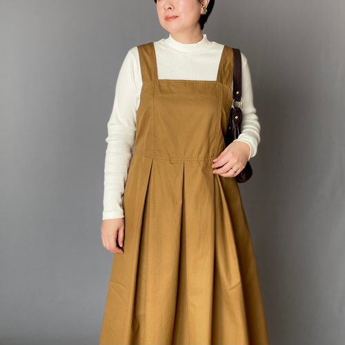 マックスマーラ キャメル生地 ノースリーブ ワンピース MAXMARA