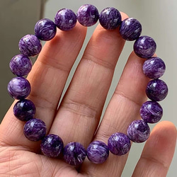 天然無処理 チャロアイト ブレスレット 41.6g ブレスレット 天然石屋