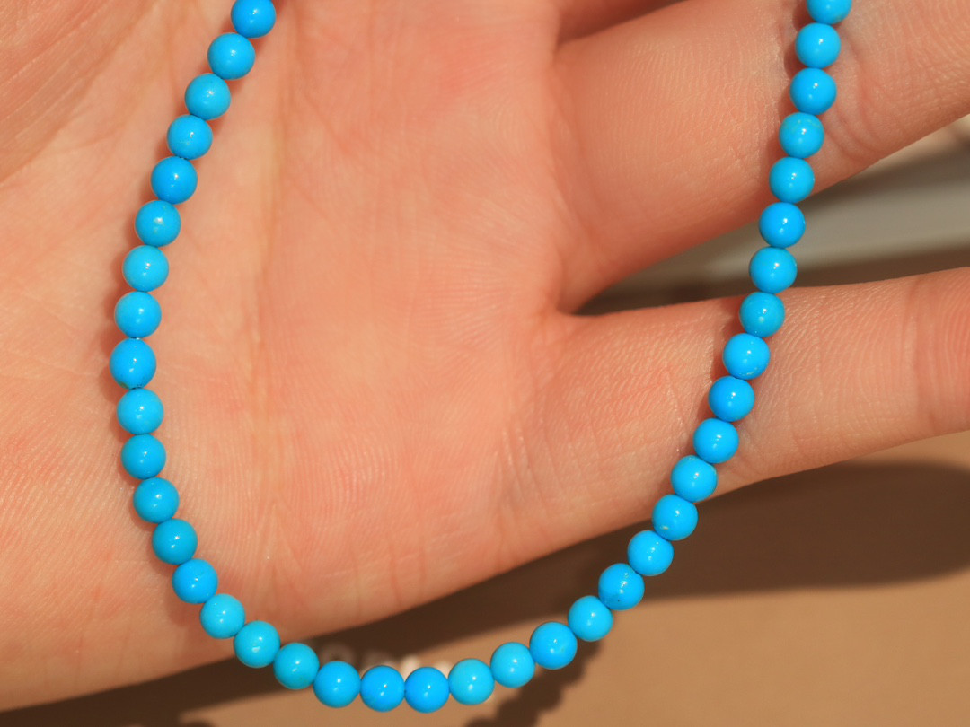 ターコイズネックレスs925