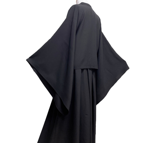 男女兼用 黒上下 反物仕立て 袴パンツ 着物シャツ 着物リメイク Y70603 男女兼用 黒上下 反物仕立て 袴パンツ 着物シャツ 着物リメイク