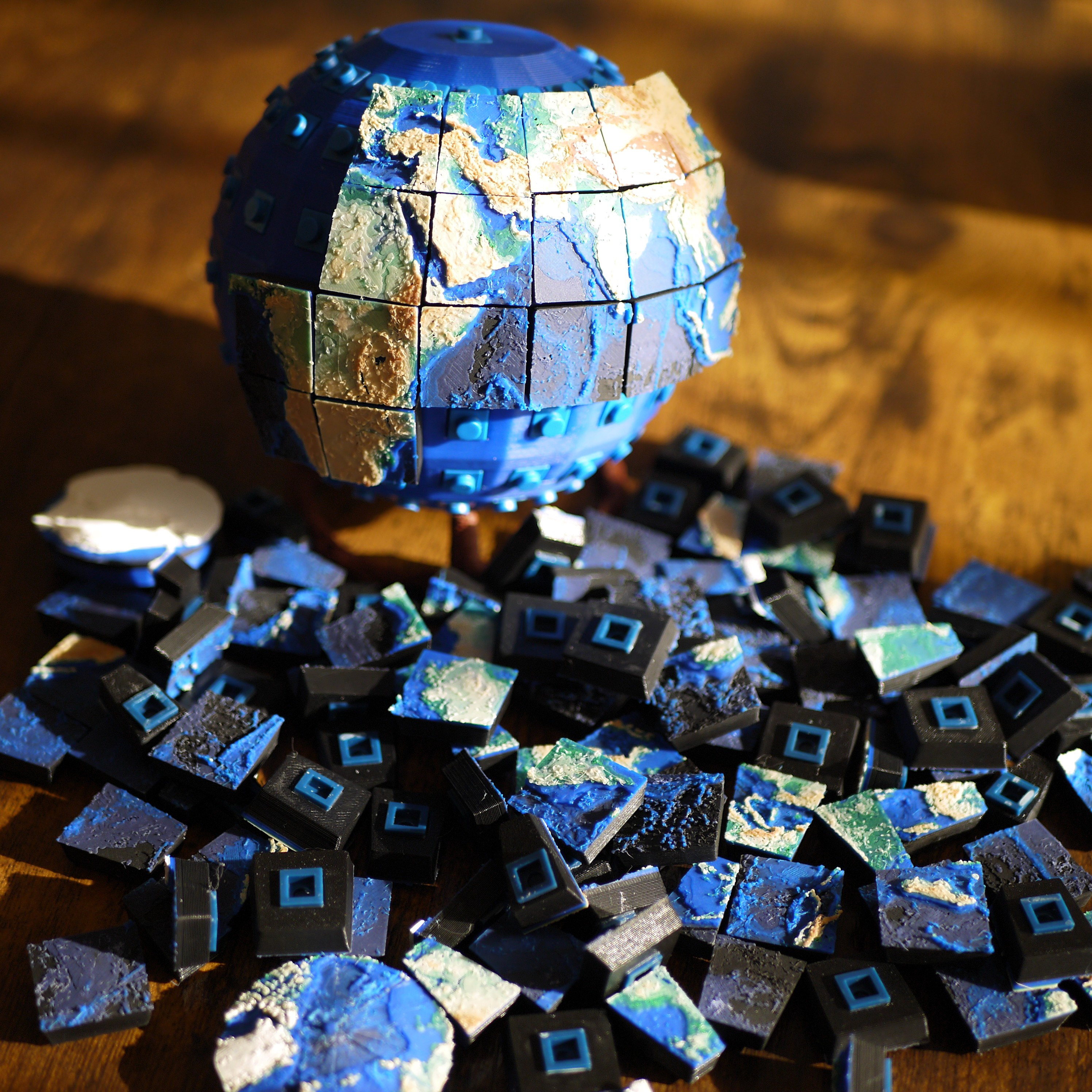 地球儀パズル｜知育玩具・インテリア・立体パズル