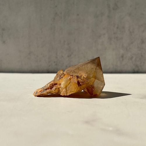 コンゴ産【クンダリーニシトリン】④ 非加熱シトリン｜黄水晶