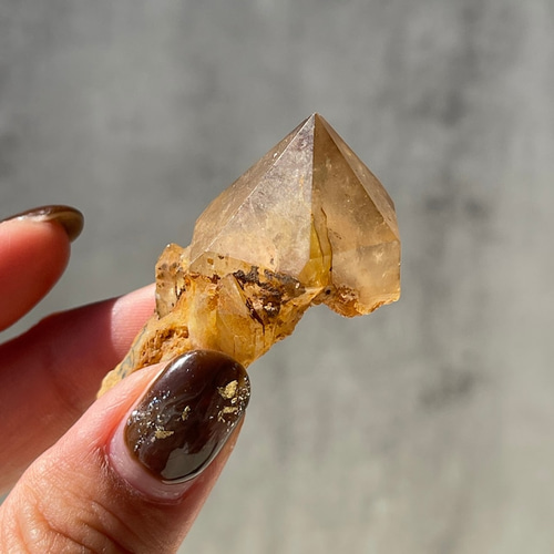 コンゴ産【クンダリーニシトリン】④ 非加熱シトリン｜黄水晶｜鉱物