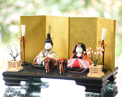 ひな祭り飾り4点セット 親王収納飾り 4HR-S41 | 収納飾り | 【公式】 人形の久月オンラインストア